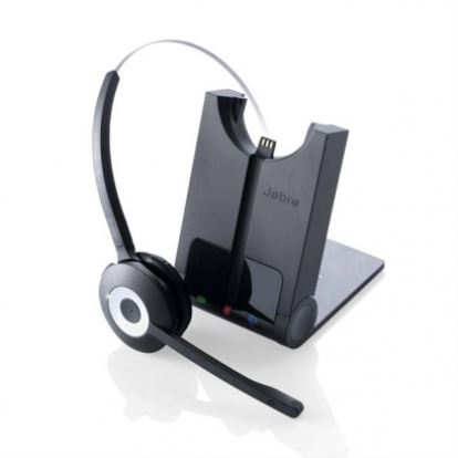 Jabra PRO 930 MS Headset Wired & Wireless Head-band Office/Call center Black1