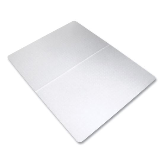Ecotex Polypropylene Rectangular Foldable Chair Mat for Carpets, 46 x 57, Translucent1