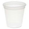 Newspring DELItainer Microwavable Container, 24 oz, 4.55 x 4.55 x 4.35, Clear, Plastic, 480/Carton1