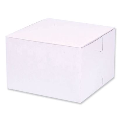 Bakery Boxes, 6 x 6 x 4, White, Paper, 250/Carton1