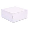 Bakery Boxes, 9 x 9 x 4, White, Paper, 200/Carton1