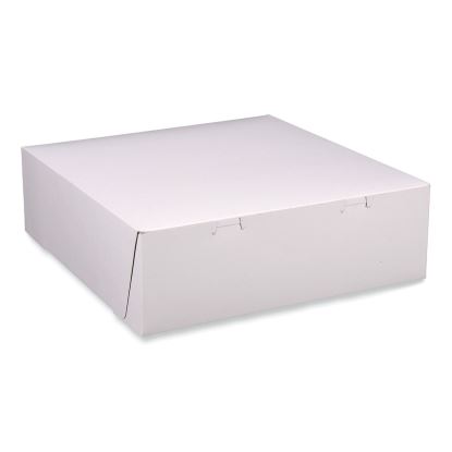 Bakery Boxes, 12 x 12 x 4, White, Paper, 100/Carton1