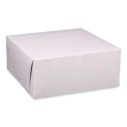 Bakery Boxes, 14 x 14 x 6, White, Paper, 50/Carton1