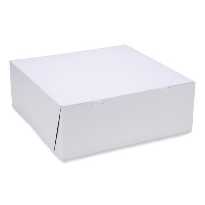 Bakery Boxes, 16 x 16 x 6, White, Paper, 50/Carton1