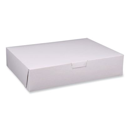 Bakery Boxes, 19 x 14 x 4, White, Paper, 50/Carton1