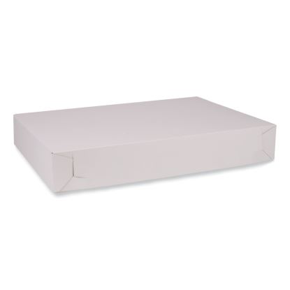 Bakery Boxes, 26 x 18.5 x 4, White, Paper, 50/Carton1