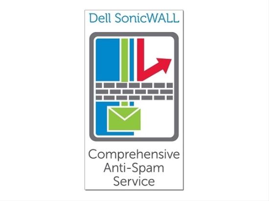 SonicWall Anti-Spam for NSA 2600, 1 Year Client Access License (CAL) 1 license(s) 1 year(s)1