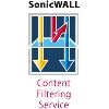 SonicWall Content Filtering Service 1 year(s)1