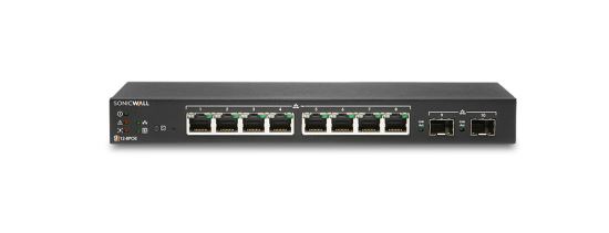 SonicWall SWS12-8 Managed L2 Gigabit Ethernet (10/100/1000) Black1