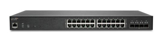 SonicWall SWS14-24FPOE Managed L2 Gigabit Ethernet (10/100/1000) Power over Ethernet (PoE) 1U Black1