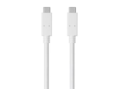 Monoprice 27921 USB cable 78.7" (2 m) USB 3.2 Gen 1 (3.1 Gen 1) USB C White1