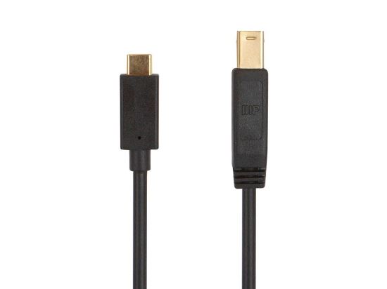 Monoprice 38612 USB cable 17.7" (0.45 m) USB 3.2 Gen 1 (3.1 Gen 1) USB C USB B Black1