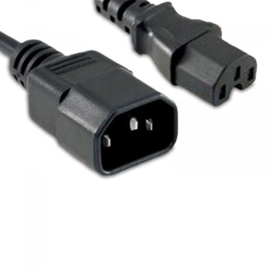 eNet Components C14C15-5F-ENC power cable Black 59.8" (1.52 m) C14 coupler C15 coupler1