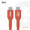 CLUB3D USB2 Type-C Bi-Directional USB-IF Certified Cable Data 480Mb, PD 240W(48V/5A) EPR M/M 3m / 9.84 ft3