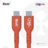 CLUB3D USB2 Type-C Bi-Directional USB-IF Certified Cable Data 480Mb, PD 240W(48V/5A) EPR M/M 3m / 9.84 ft11