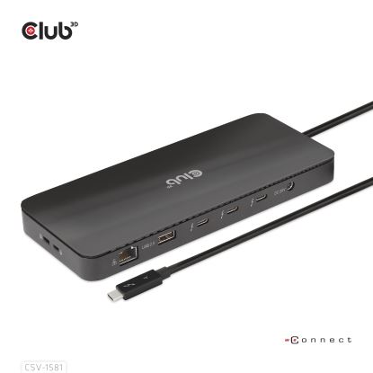 CLUB3D Thunderbolt 4 Certified 11-in-1 Docking Station1