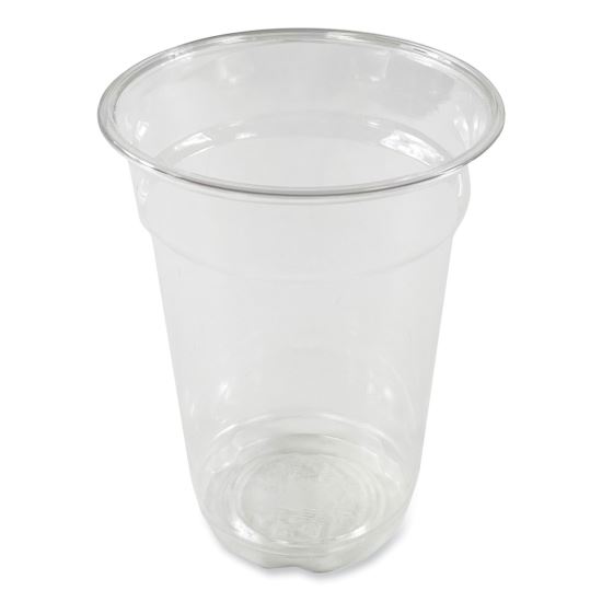 Clear Plastic Cold Cups, Squat, 9 oz, PET, 1,000/ Carton1