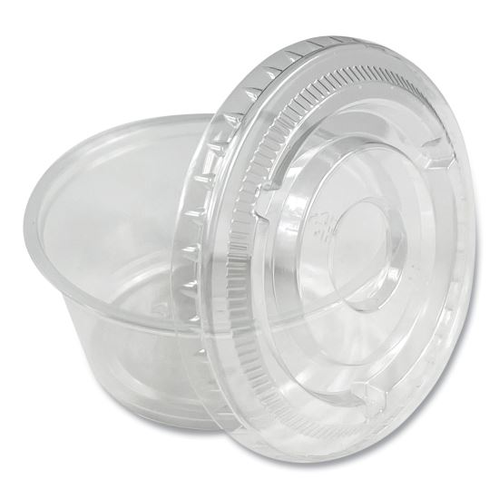 Souffle/Portion Cups, 3.25 oz, Polypropylene, Translucent, 2,500/Carton1