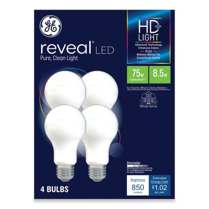 GE Reveal® HD+ LED A19 Light Bulb1