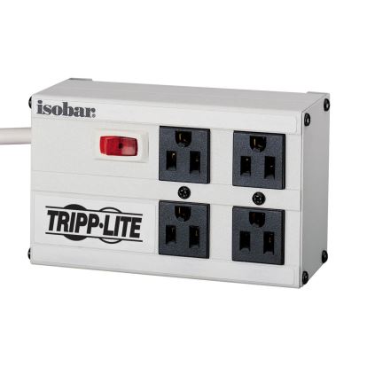 Tripp Lite IBAR4 surge protector White 4 AC outlet(s) 120 V 70.9" (1.8 m)1