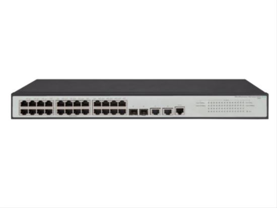 Hewlett Packard Enterprise OfficeConnect 1950 24G 2SFP+ 2XGT Managed L3 Gigabit Ethernet (10/100/1000) 1U Gray1