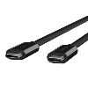 Belkin F2CD081BT1M-BLK USB cable 39.4" (1 m) USB C Black2