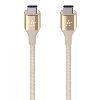 Belkin F2CU050BT04-GLD USB cable 47.2" (1.2 m) USB C Gold3