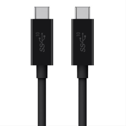 Belkin F2CU052BT1M-BLK USB cable 39.4" (1 m) USB 3.2 Gen 1 (3.1 Gen 1) USB C Black1