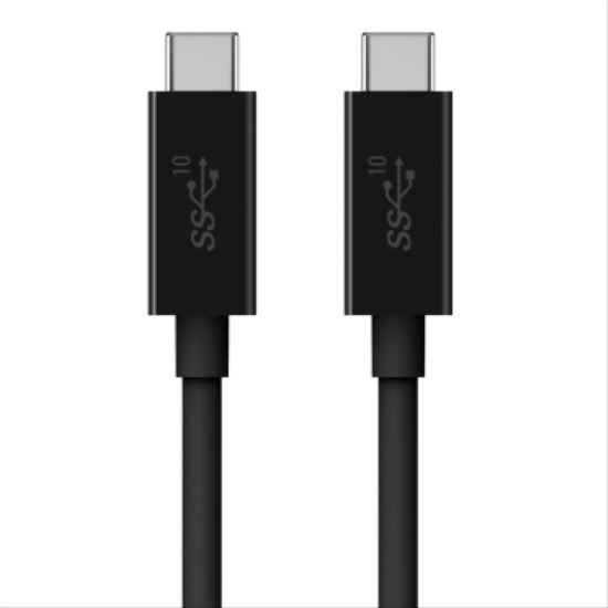 Belkin F2CU052BT1M-BLK USB cable 39.4" (1 m) USB 3.2 Gen 1 (3.1 Gen 1) USB C Black1