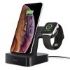 Belkin PowerHouse mobile device dock station Smartwatch/Smartphone Black1