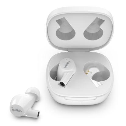 Belkin AUC004BTWH headphones/headset True Wireless Stereo (TWS) In-ear Bluetooth White1