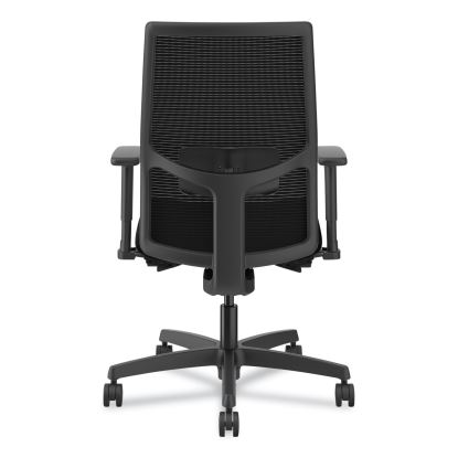 Ignition 2.0 4-Way Stretch Mid-Back Mesh Task Chair, Supports Up to 300 lb, 17" to 21" Seat Height, Black1