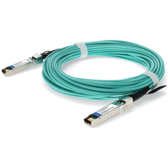 AddOn Networks ADD-S28CIS28IN-O15M fiber optic cable 590.6" (15 m) SFP28 AOC Aqua color1