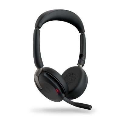 Jabra Evolve2 65 Flex Headset Wireless Head-band Office/Call center Bluetooth Black1