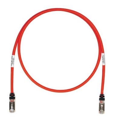 Panduit STP6X18RD-Q networking cable Red 216.5" (5.5 m) Cat6a S/FTP (S-STP)1