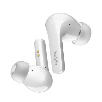 Belkin SOUNDFORM Flow Headset Wireless In-ear Calls/Music USB Type-C Bluetooth White1