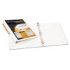 Picture of TouchGuard Protection Heavy-Duty View Binders with Slant Rings, 3 Rings, 1" Capacity, 11 x 8.5, White