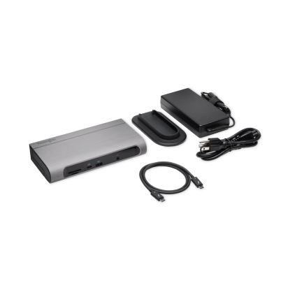 SD5600T Thunderbolt 3 and USB-C Dual 4K Hybrid Docking Station, Black/Silver1