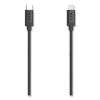 Braided Apple Lightning Cable to USB-C Cable, 6 ft, Black1