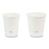 White Paper Hot Cups, 10 oz, 50/Pack2