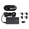 Semi-Slim Laptop Charger for Various Devices, 90 W, Black1