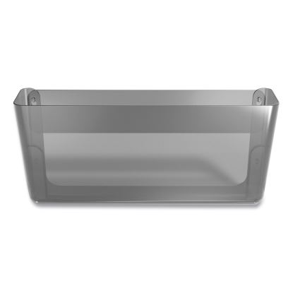 Unbreakable Plastic Wall File, Legal Size, 15.4" x 4" x 7.6", Smoke1