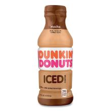 Mocha Iced Coffee Drink, 13.7 oz Bottle, 12/Carton1