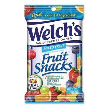 Fruit Snacks, Mixed Fruit, 5 oz Pouch, 12/Carton1