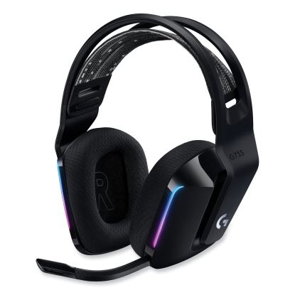 G733 LIGHTSPEED Wireless Gaming Binaural Over The Head Headset, Black1