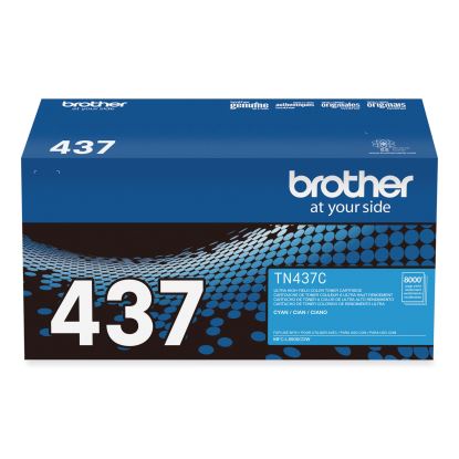 BROTHER GENUINE TN437C ULTRA HIGH-YIELD CYAN TONER CARTRIDGE1