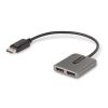 StarTech.com MST14DP122DP video cable adapter 11.8" (0.3 m) DisplayPort 2 x DVI Gray1