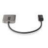 StarTech.com MST14DP122DP video cable adapter 11.8" (0.3 m) DisplayPort 2 x DVI Gray4