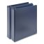 Earth's Choice Plant-Based BOHO D-Ring View Binders, 1.5" Capacity, 11 x 8.5, Indigo, 2/Pack1