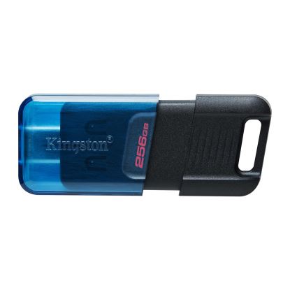 Kingston Technology DataTraveler 80 USB flash drive 256 GB USB Type-C 3.2 Gen 1 (3.1 Gen 1) Black, Blue1